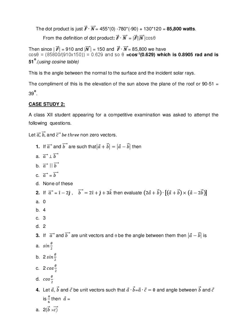 CBSE Class 12 Mathematics Question Bank (PDF) – Official CBSE Question Bank