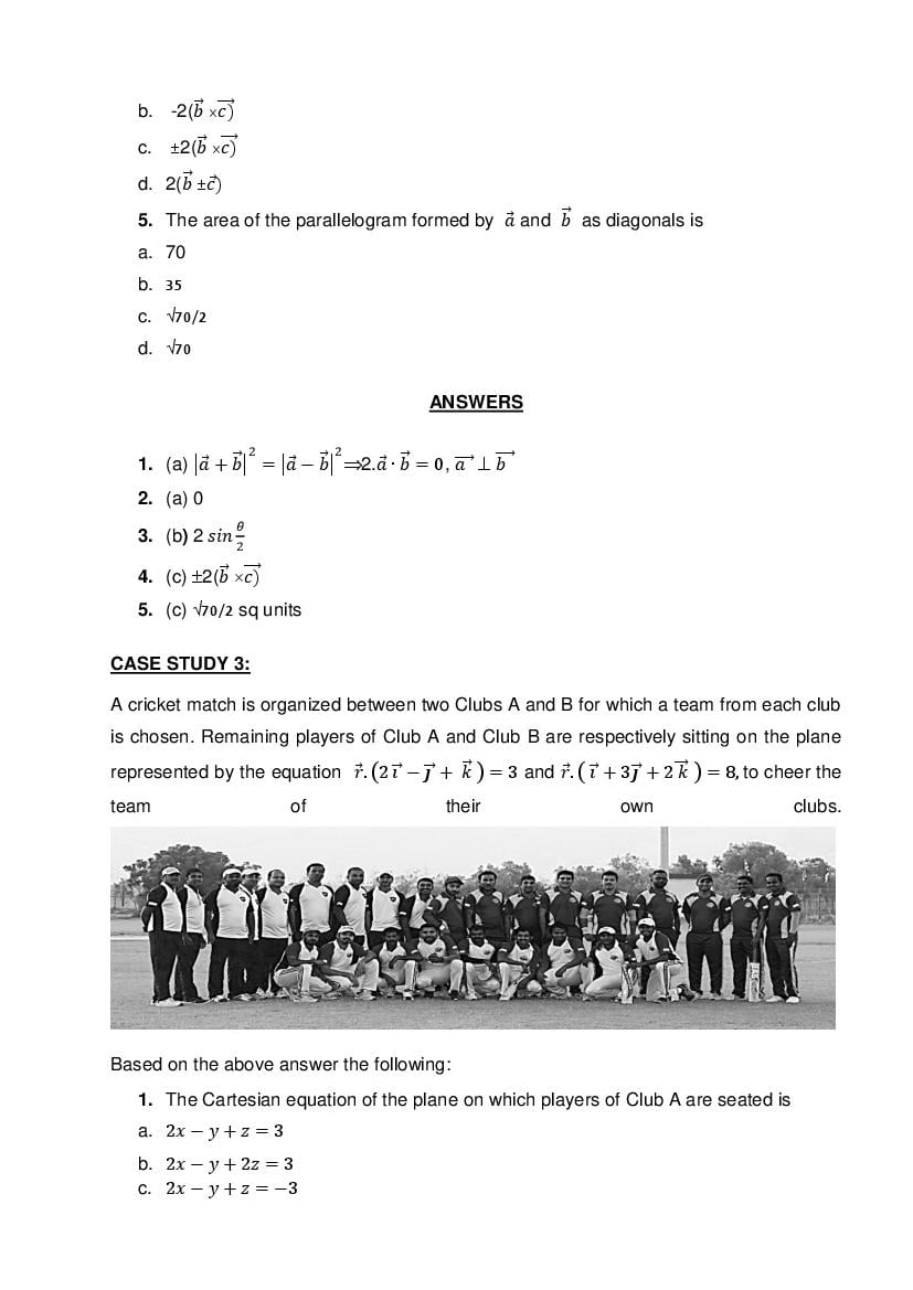 CBSE Class 12 Mathematics Question Bank (PDF) – Official CBSE Question Bank