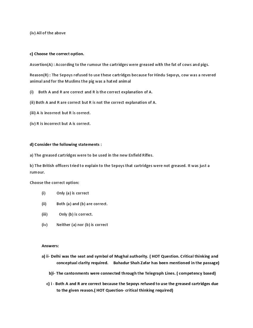 CBSE Class 12 History Question Bank (PDF) – Official CBSE Question Bank