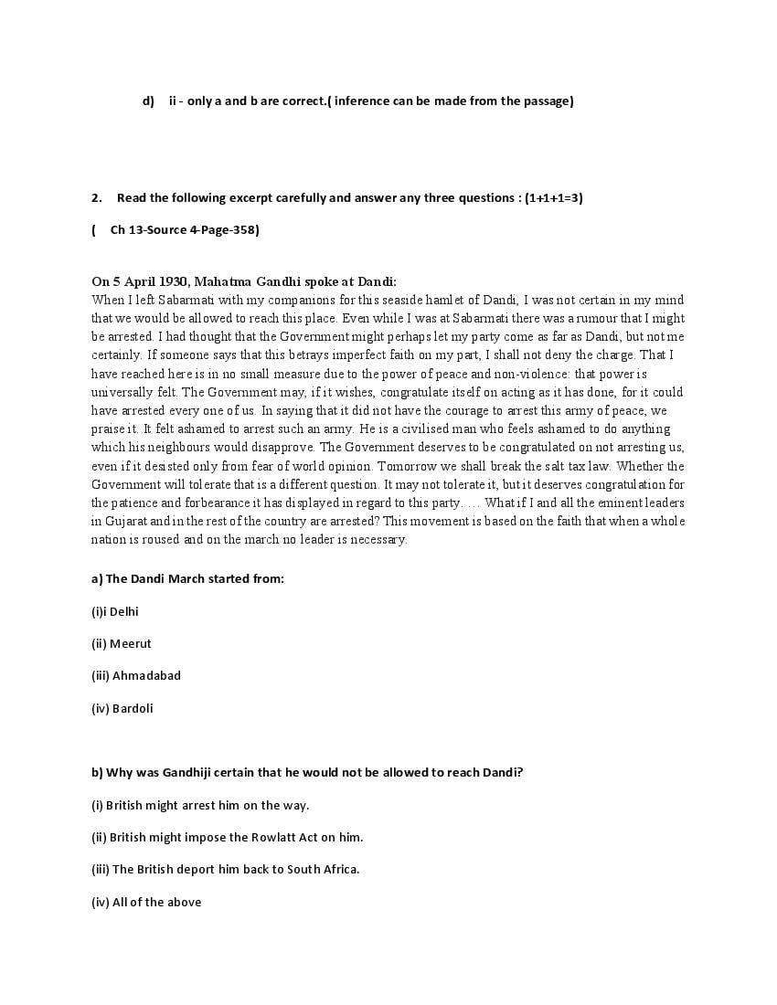 CBSE Class 12 History Question Bank (PDF) – Official CBSE Question Bank