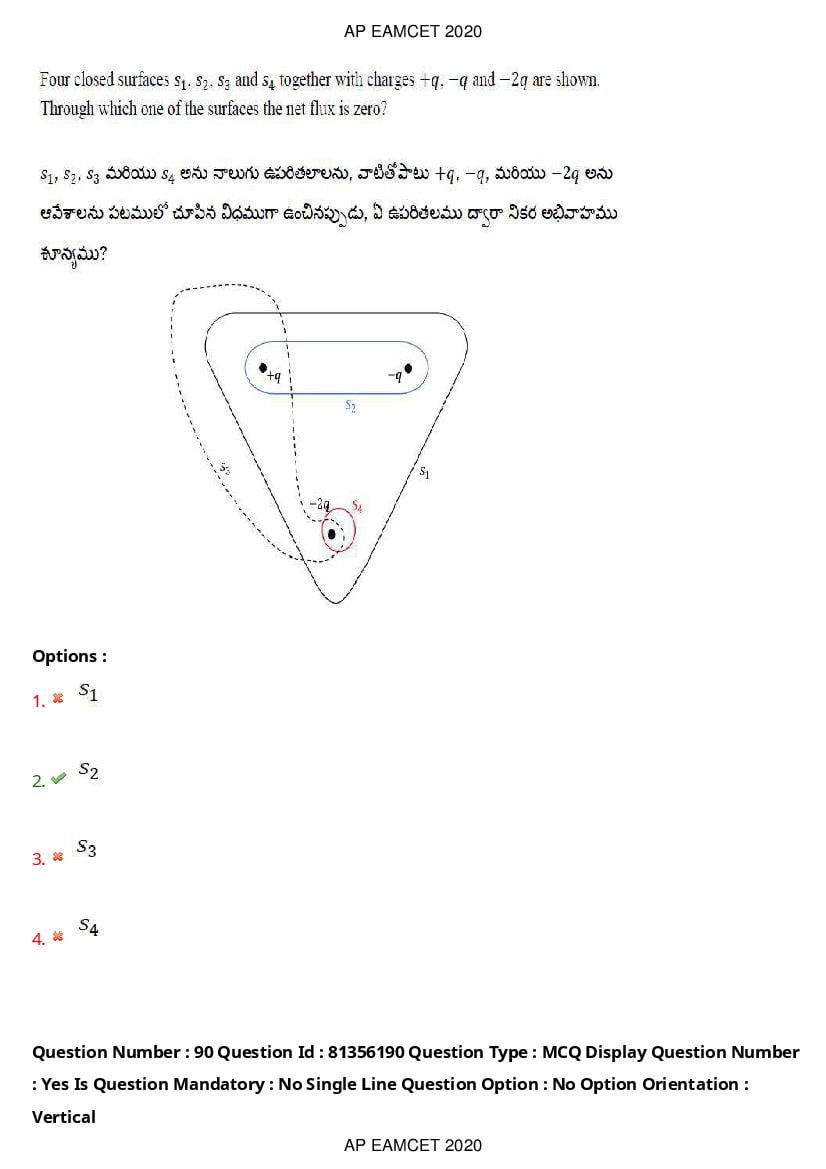 AP EAMCET 2020 Question Paper PDF with Answer Keys (14 Shifts)