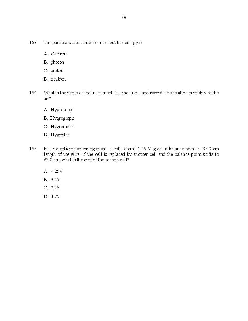 CUSAT CAT 2016 Question Papers PDF (B.Tech Paper 1 and 2, PG, Law)