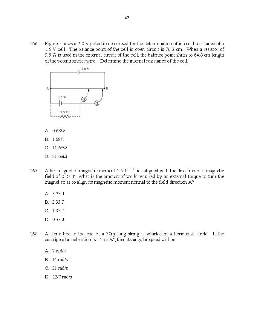 CUSAT CAT 2016 Question Papers PDF (B.Tech Paper 1 and 2, PG, Law)
