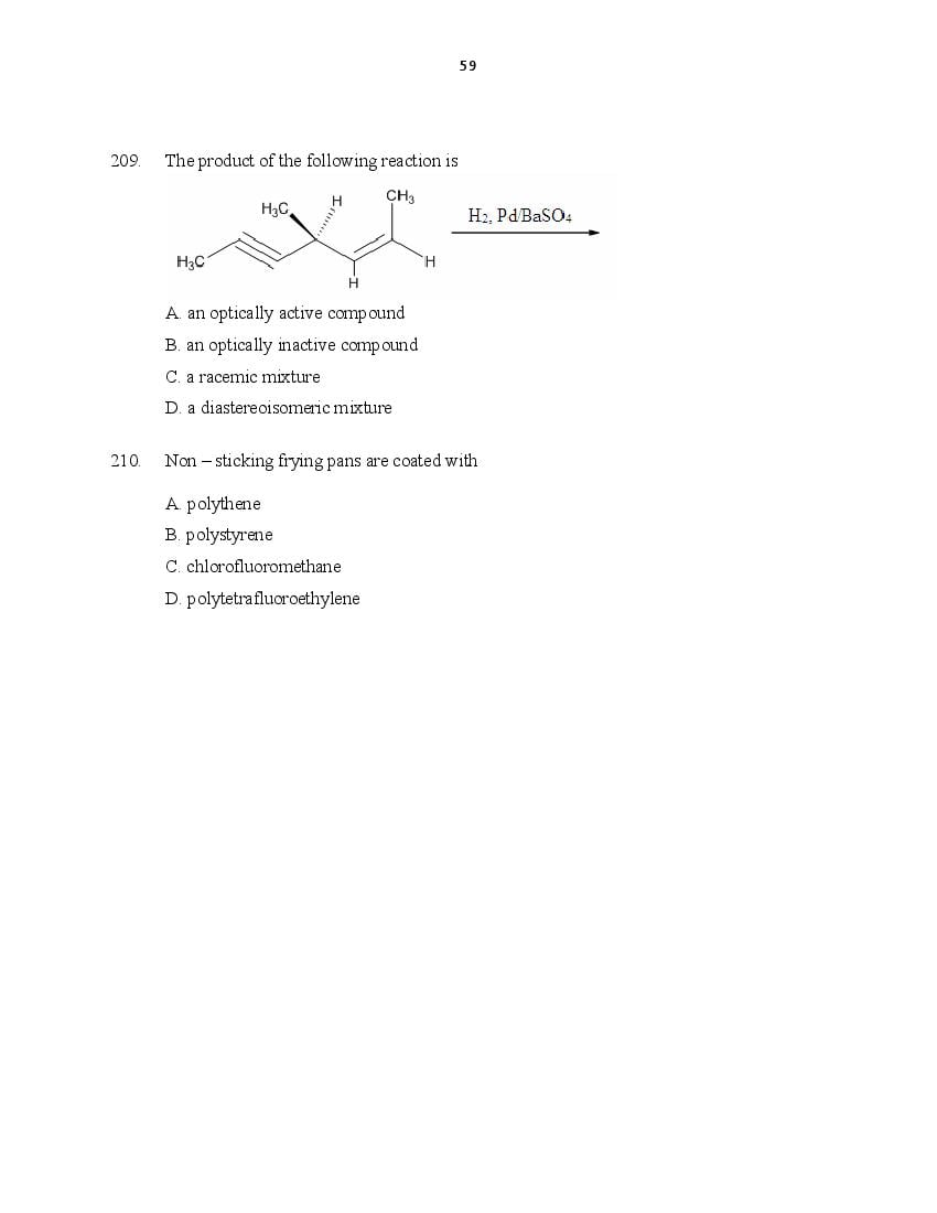 CUSAT CAT 2016 Question Papers PDF (B.Tech Paper 1 and 2, PG, Law)