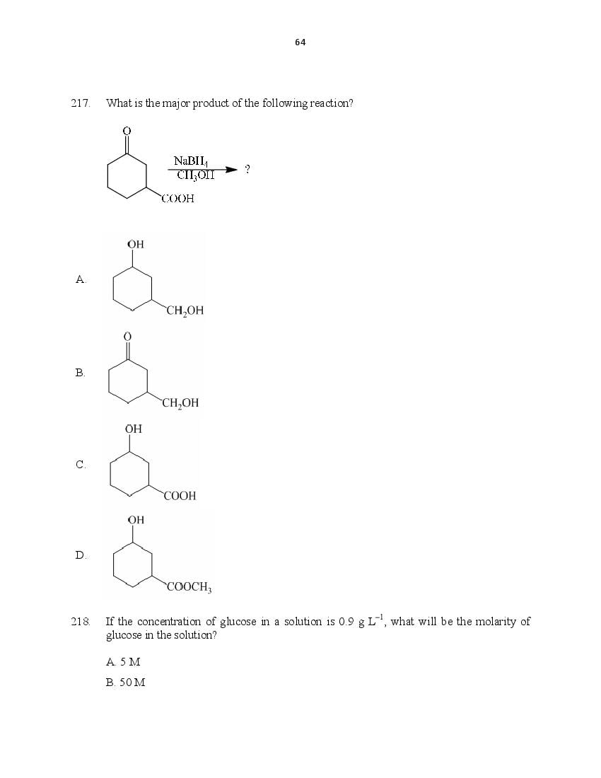 CUSAT CAT 2016 Question Papers PDF (B.Tech Paper 1 and 2, PG, Law)