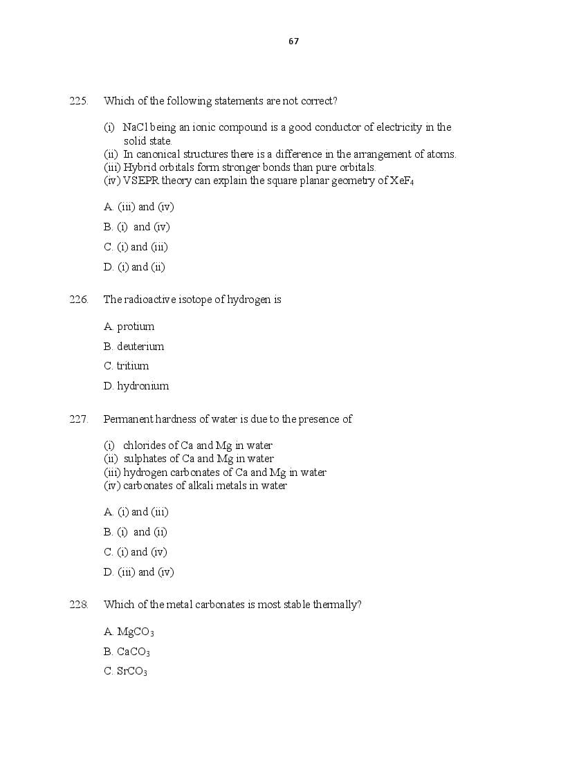 CUSAT CAT 2016 Question Papers PDF (B.Tech Paper 1 and 2, PG, Law)