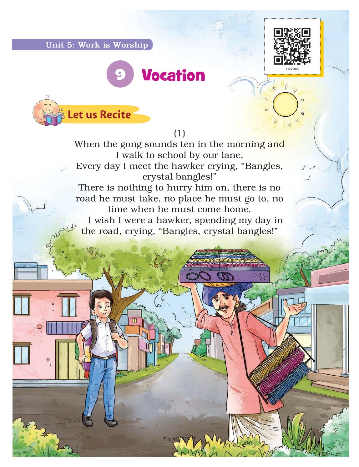 NCERT Book Class 5 English (Santoor) Chapter 9 Vocation - Page 1 of 14