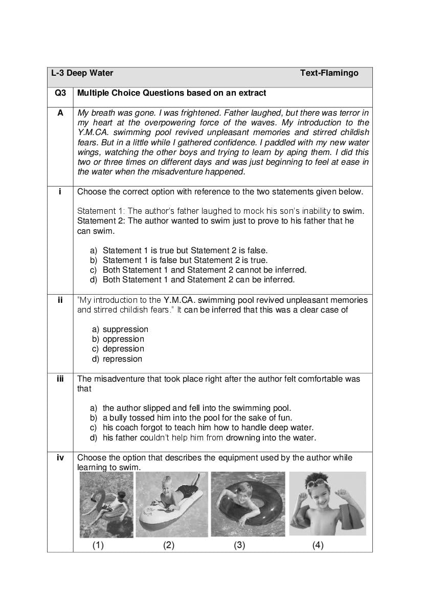 CBSE Class 12 English Core Question Bank (PDF) – Official CBSE Question Bank