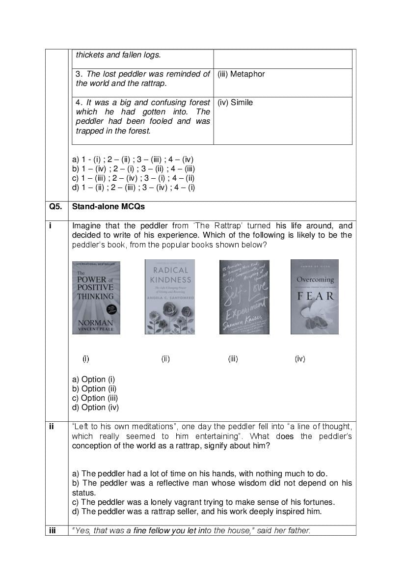 CBSE Class 12 English Core Question Bank (PDF) – Official CBSE Question Bank