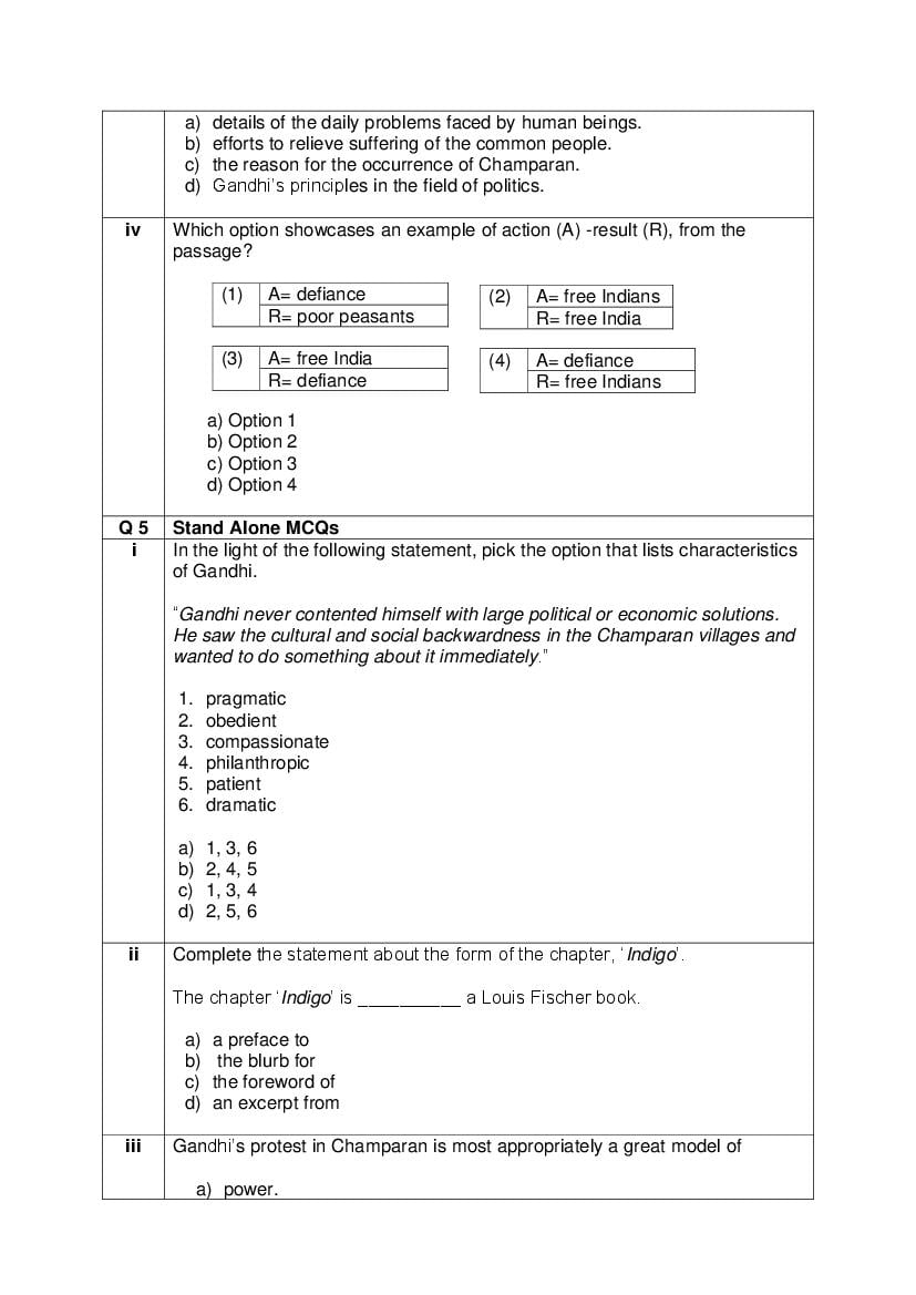 CBSE Class 12 English Core Question Bank (PDF) – Official CBSE Question Bank