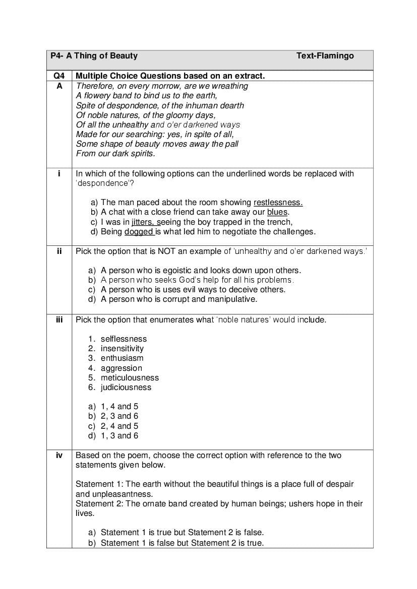 CBSE Class 12 English Core Question Bank (PDF) – Official CBSE Question Bank