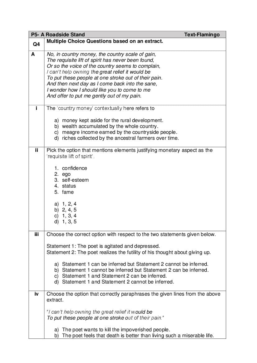 CBSE Class 12 English Core Question Bank (PDF) – Official CBSE Question Bank