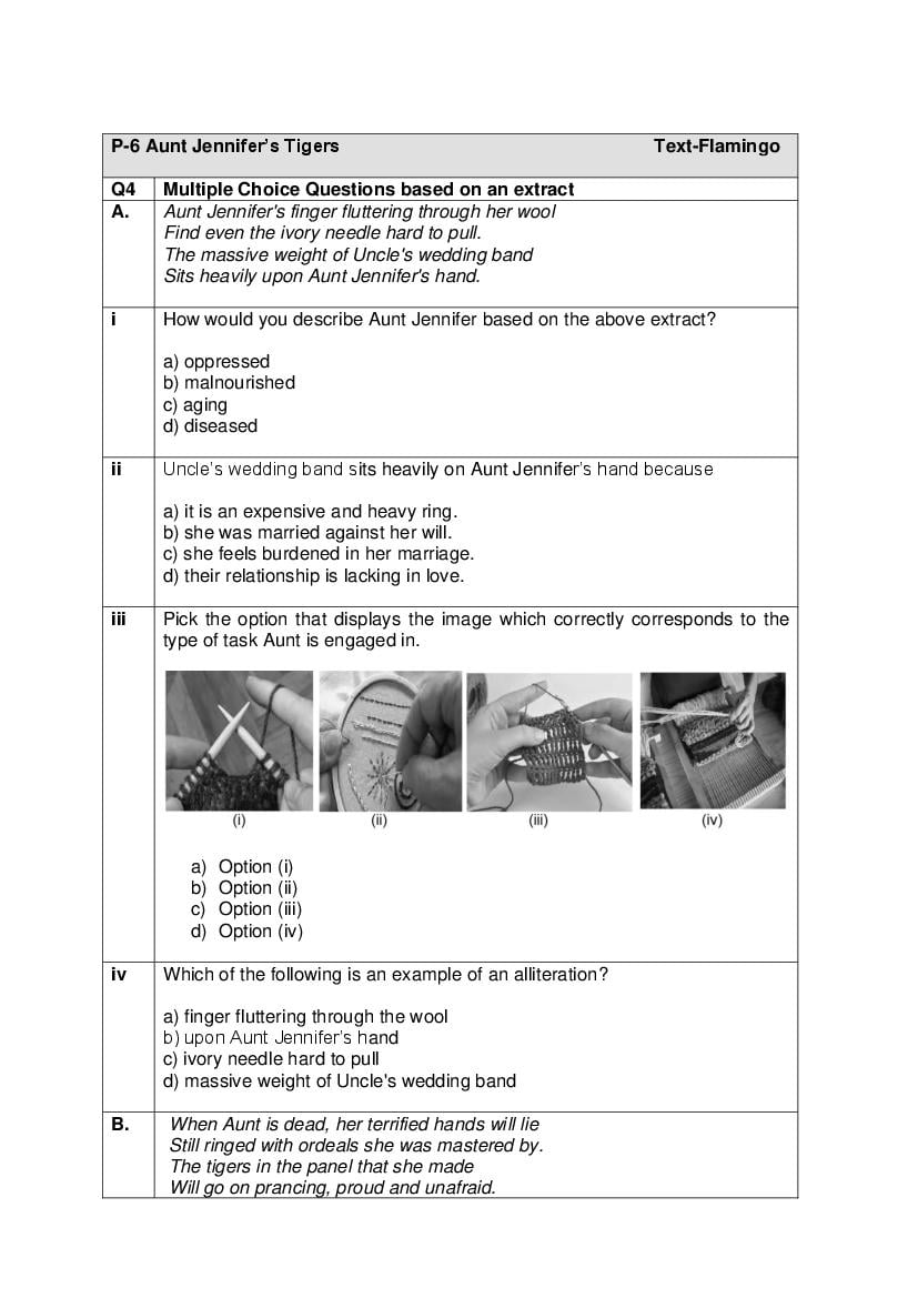 CBSE Class 12 English Core Question Bank (PDF) – Official CBSE Question Bank