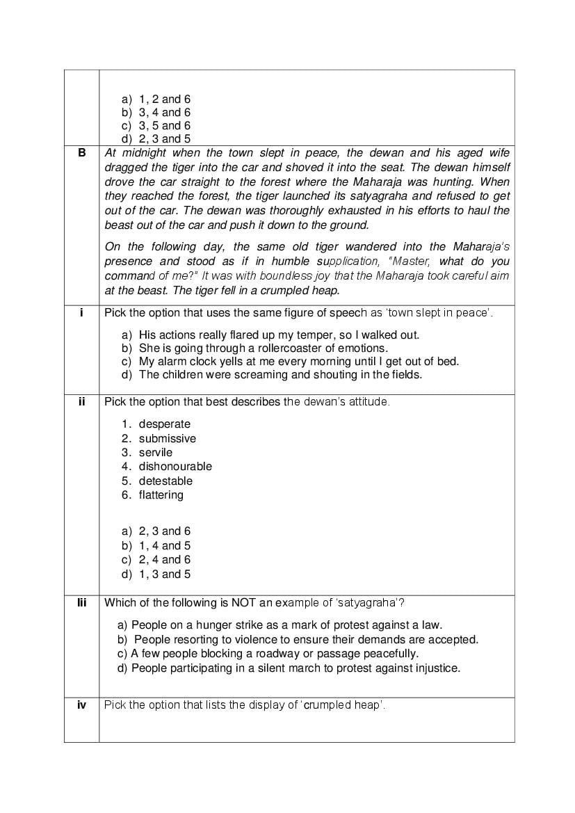CBSE Class 12 English Core Question Bank (PDF) – Official CBSE Question Bank