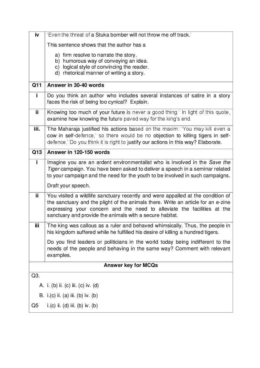 CBSE Class 12 English Core Question Bank (PDF) – Official CBSE Question Bank