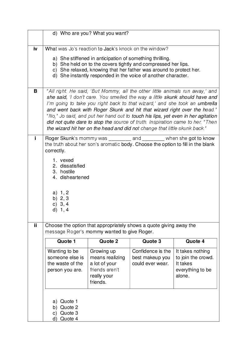 CBSE Class 12 English Core Question Bank (PDF) – Official CBSE Question Bank