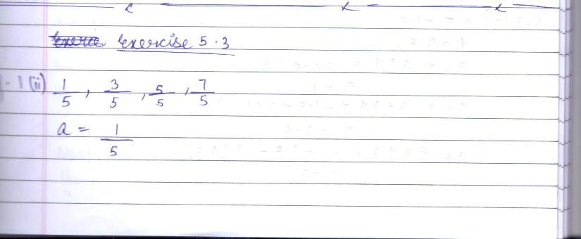 RD Sharma Solutions Class 10 Chapter 5 Arithmetic Progressions Exercise 5.3 - Page 1