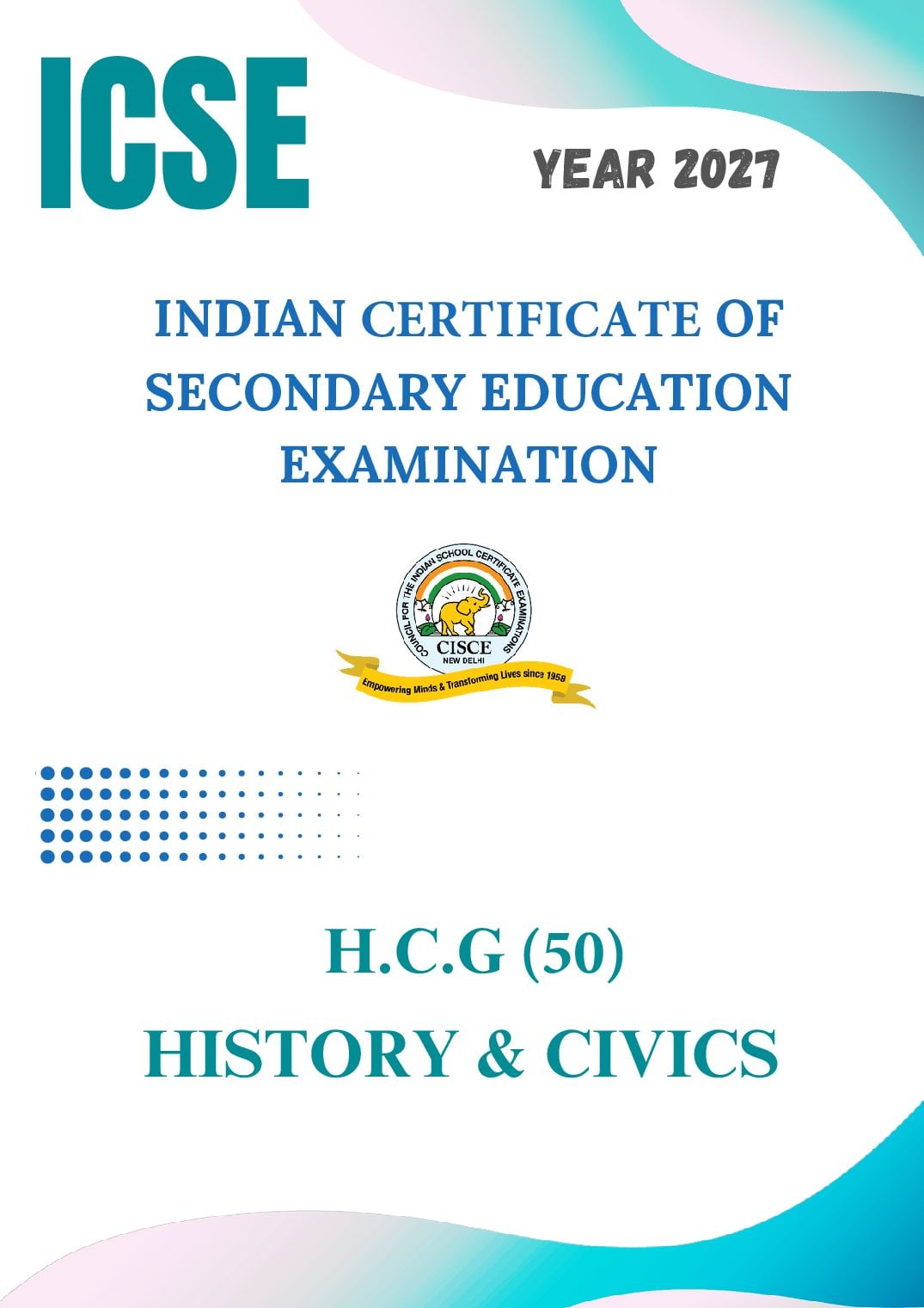 ICSE Class 9 Syllabus 2027 History and Civics - Page 1 of 5