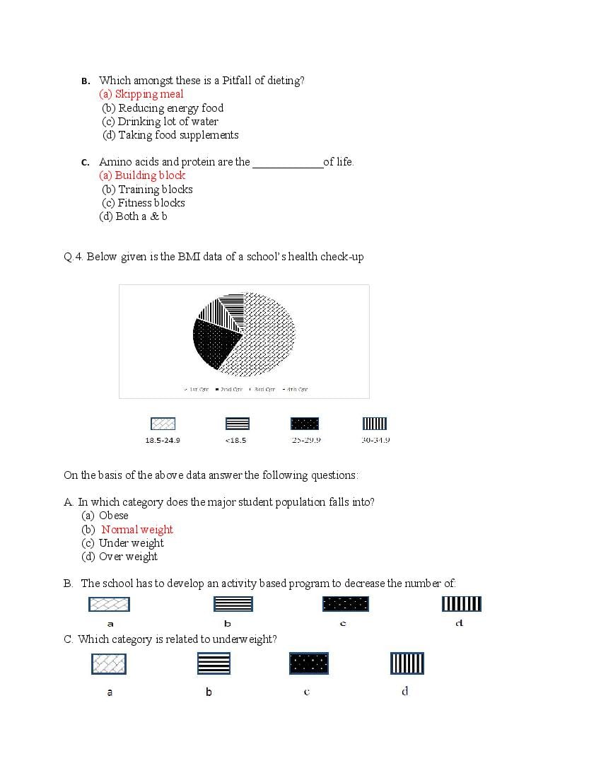 CBSE Class 12 Physical Education Question Bank (PDF) – Official CBSE Question Bank