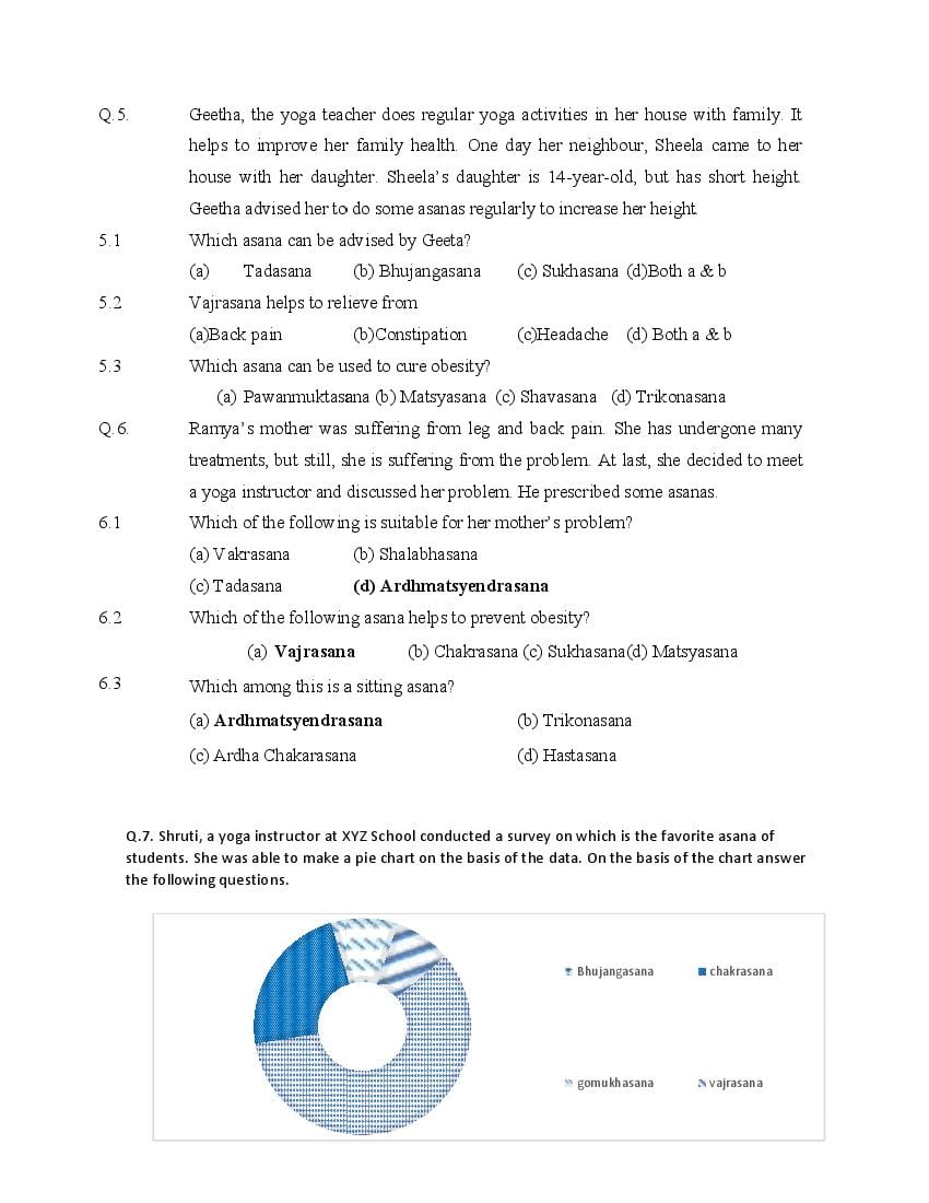 CBSE Class 12 Physical Education Question Bank (PDF) – Official CBSE Question Bank