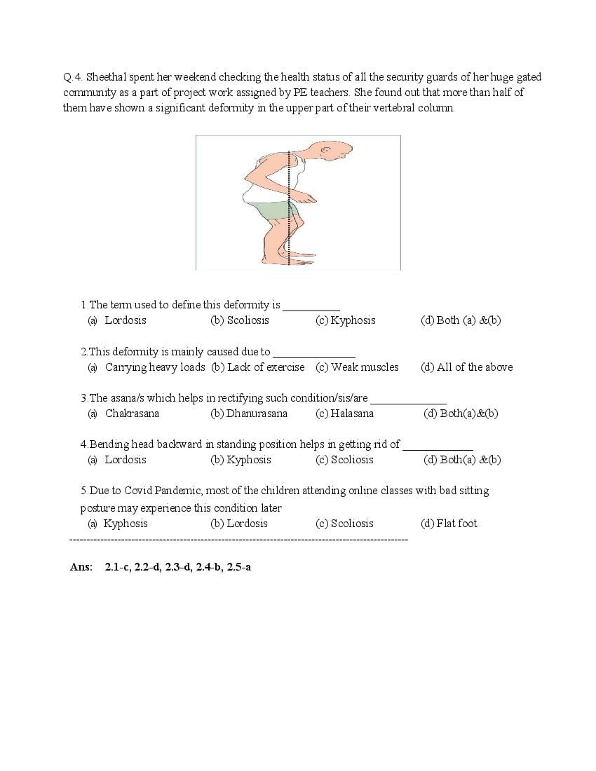 CBSE Class 12 Physical Education Question Bank (PDF) – Official CBSE Question Bank