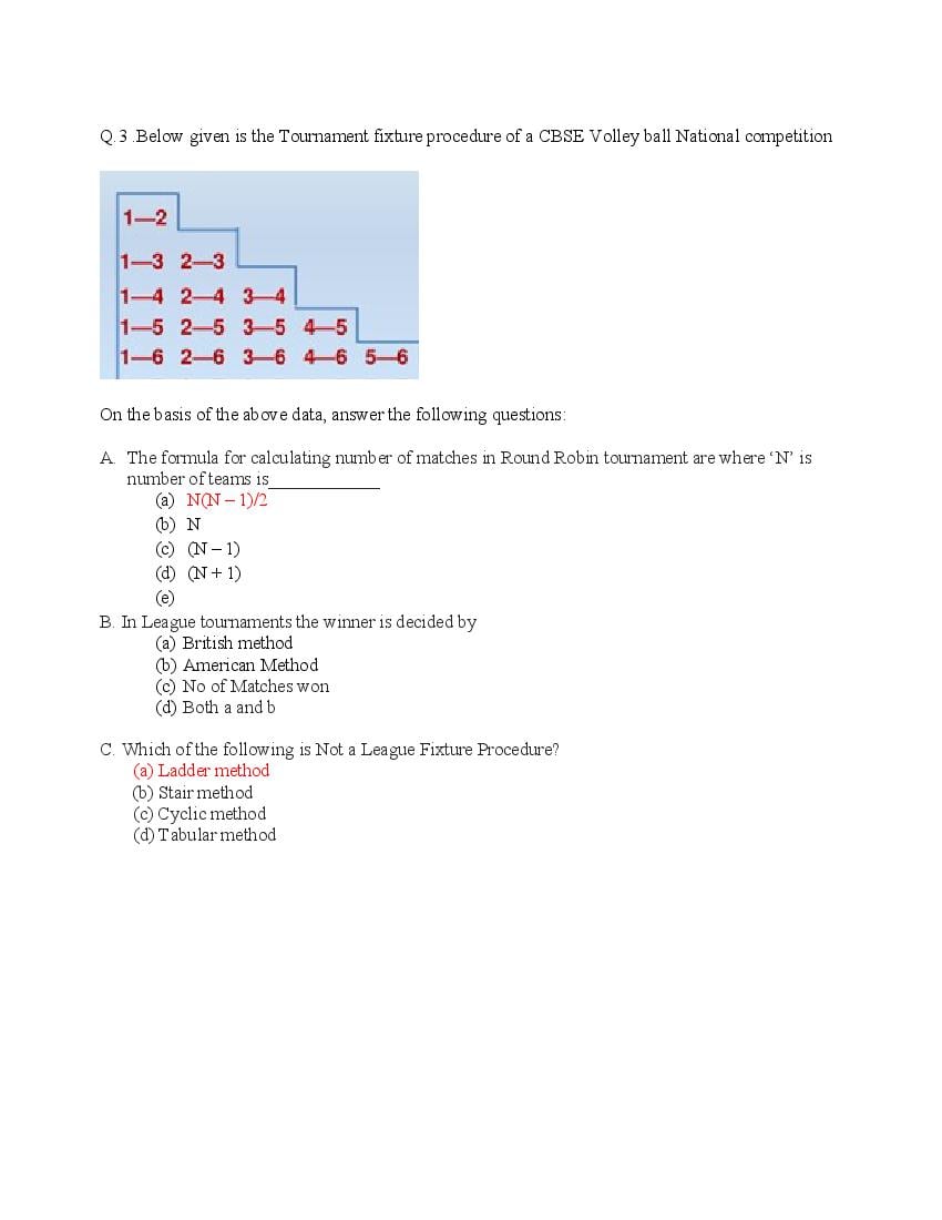 CBSE Class 12 Physical Education Question Bank (PDF) – Official CBSE Question Bank