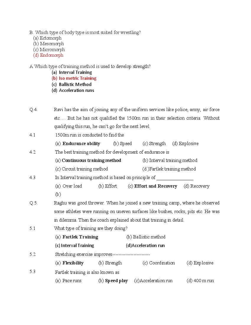 CBSE Class 12 Physical Education Question Bank (PDF) – Official CBSE Question Bank