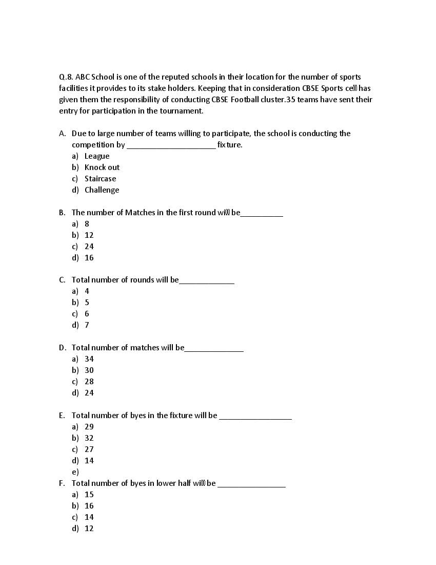 CBSE Class 12 Physical Education Question Bank (PDF) – Official CBSE Question Bank