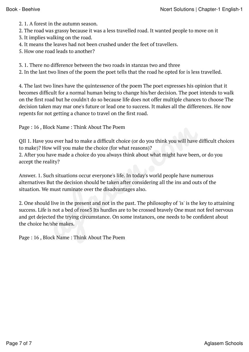 Ncert Solutions Class 9 English Moments Chapter 1 The Lost Child