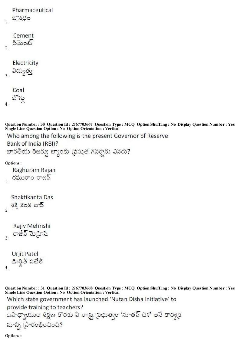 AP EdCET 2019 Question Paper PDF with Answer Keys (5 Subjects)