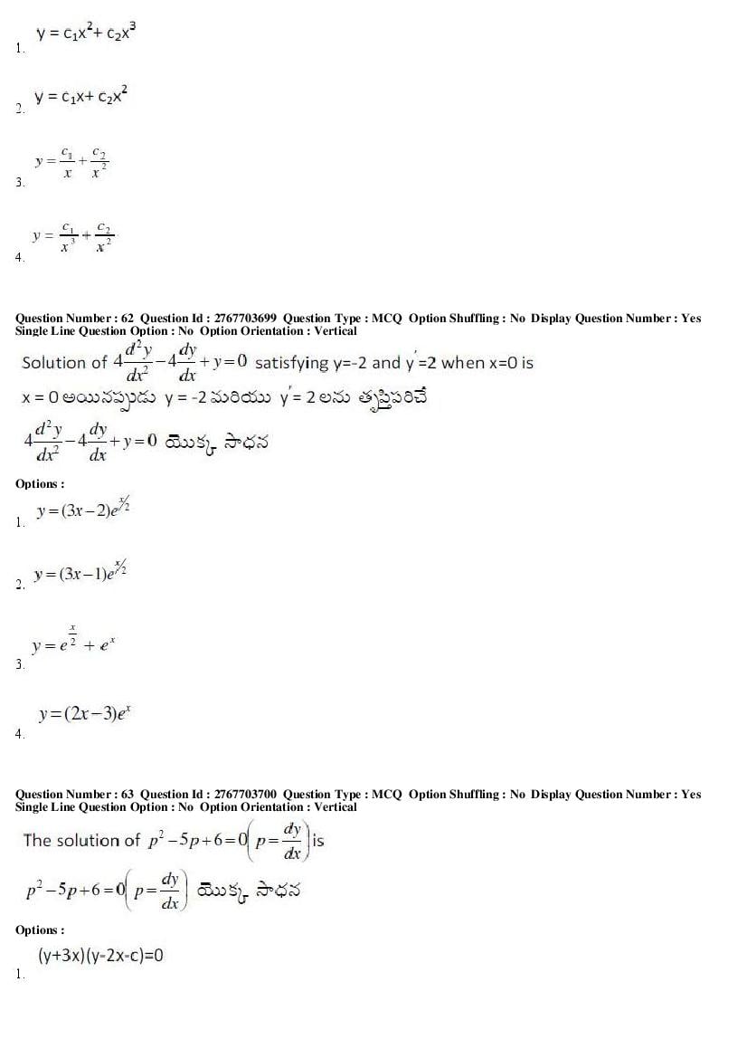 AP EdCET 2019 Question Paper PDF with Answer Keys (5 Subjects)
