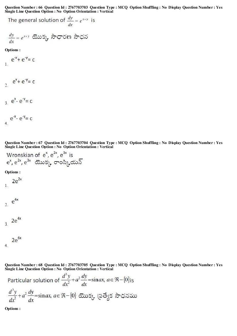AP EdCET 2019 Question Paper PDF with Answer Keys (5 Subjects)