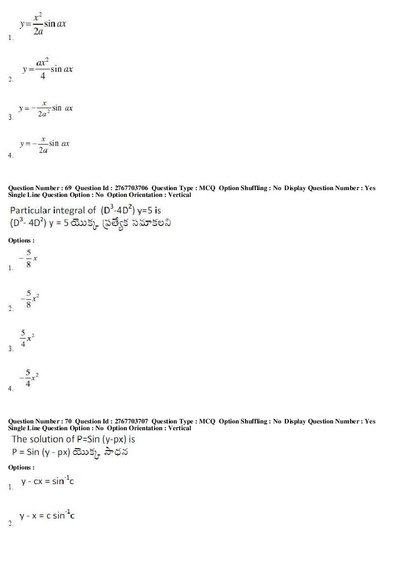 AP EdCET 2019 Question Paper PDF with Answer Keys (5 Subjects)