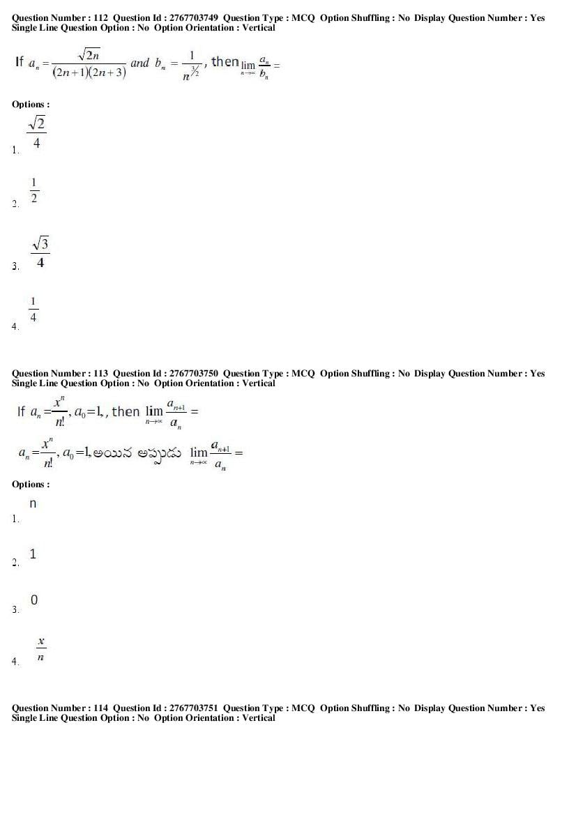 AP EdCET 2019 Question Paper PDF with Answer Keys (5 Subjects)