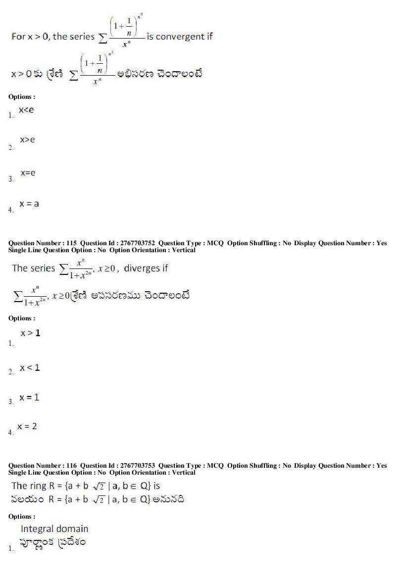 AP EdCET 2019 Question Paper PDF with Answer Keys (5 Subjects)