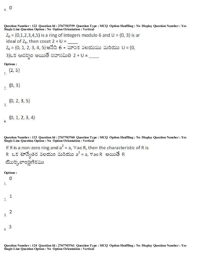 AP EdCET 2019 Question Paper PDF with Answer Keys (5 Subjects)