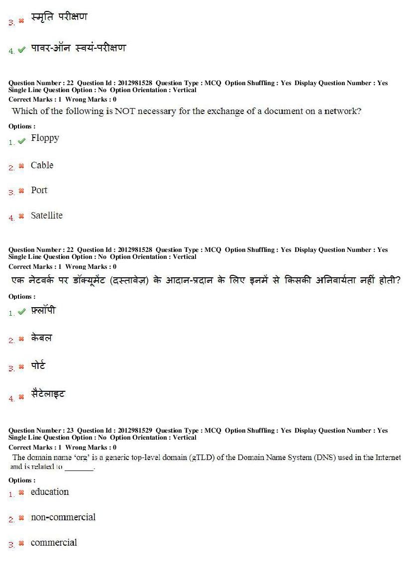 MP CPCT 2019 Question Papers PDF (February to August, With Answers)