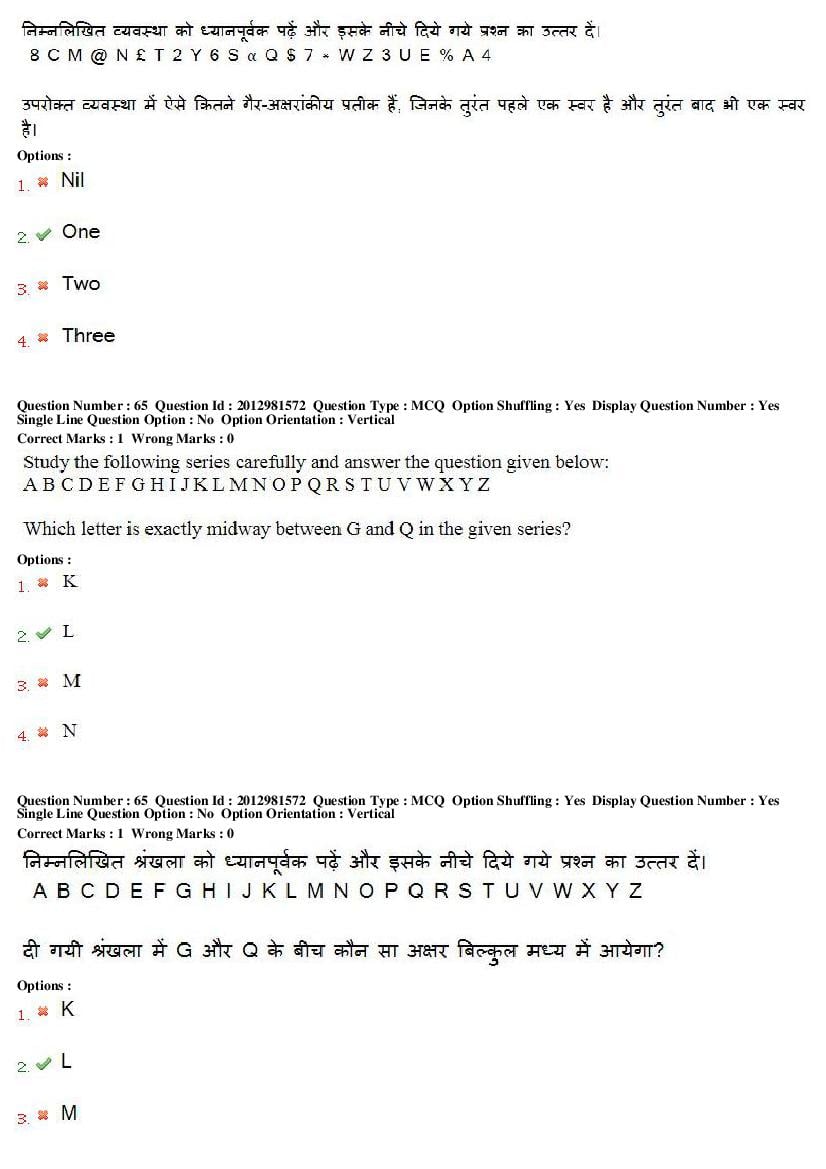 MP CPCT 2019 Question Papers PDF (February to August, With Answers)