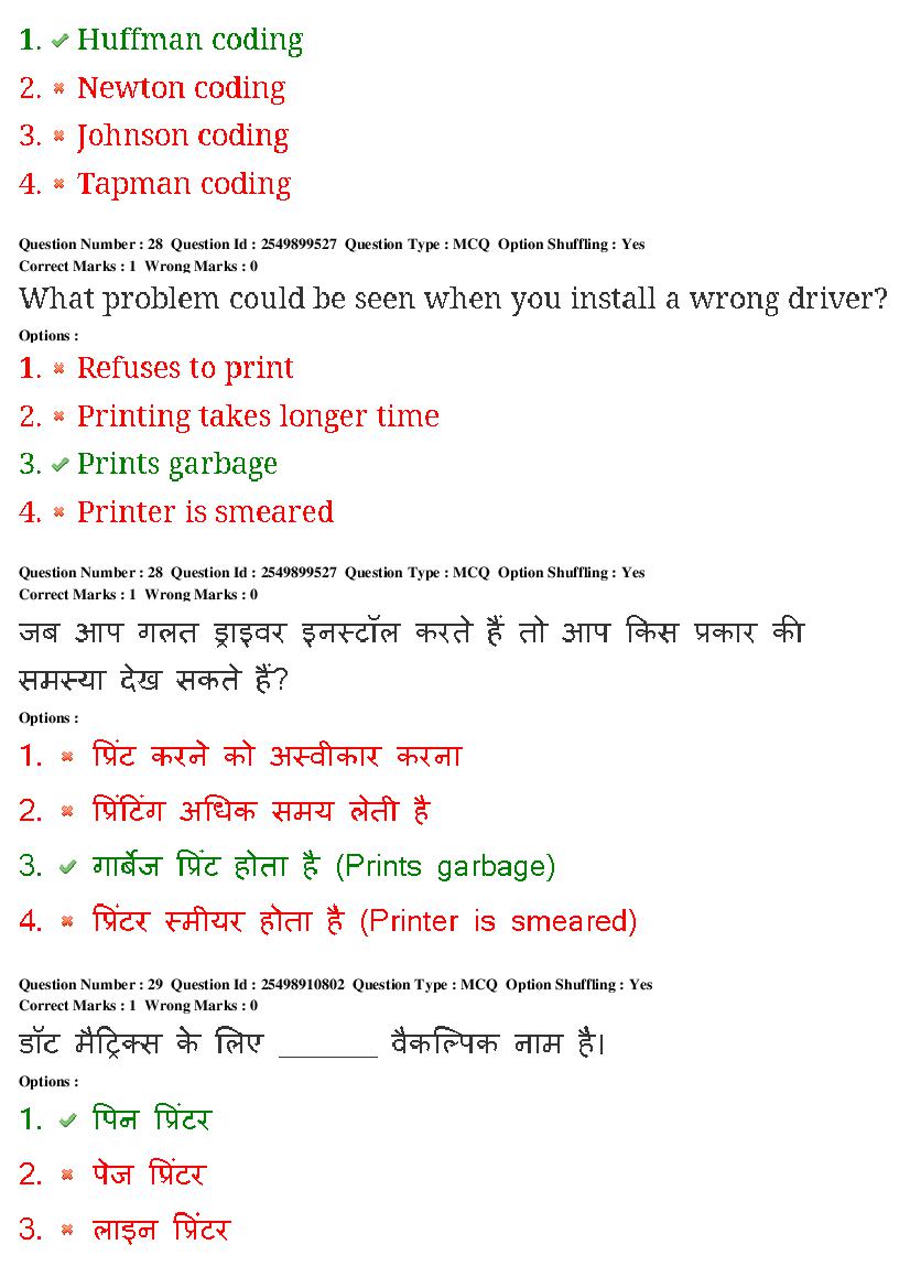 MP CPCT 2020 Question Papers PDF (22-23 Feb and 1 Mar 2020)