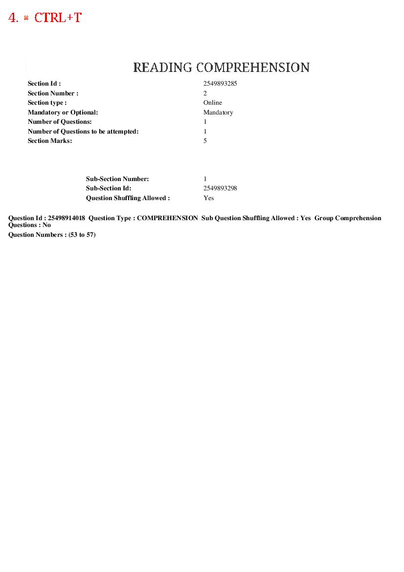 MP CPCT 2020 Question Papers PDF (22-23 Feb and 1 Mar 2020)
