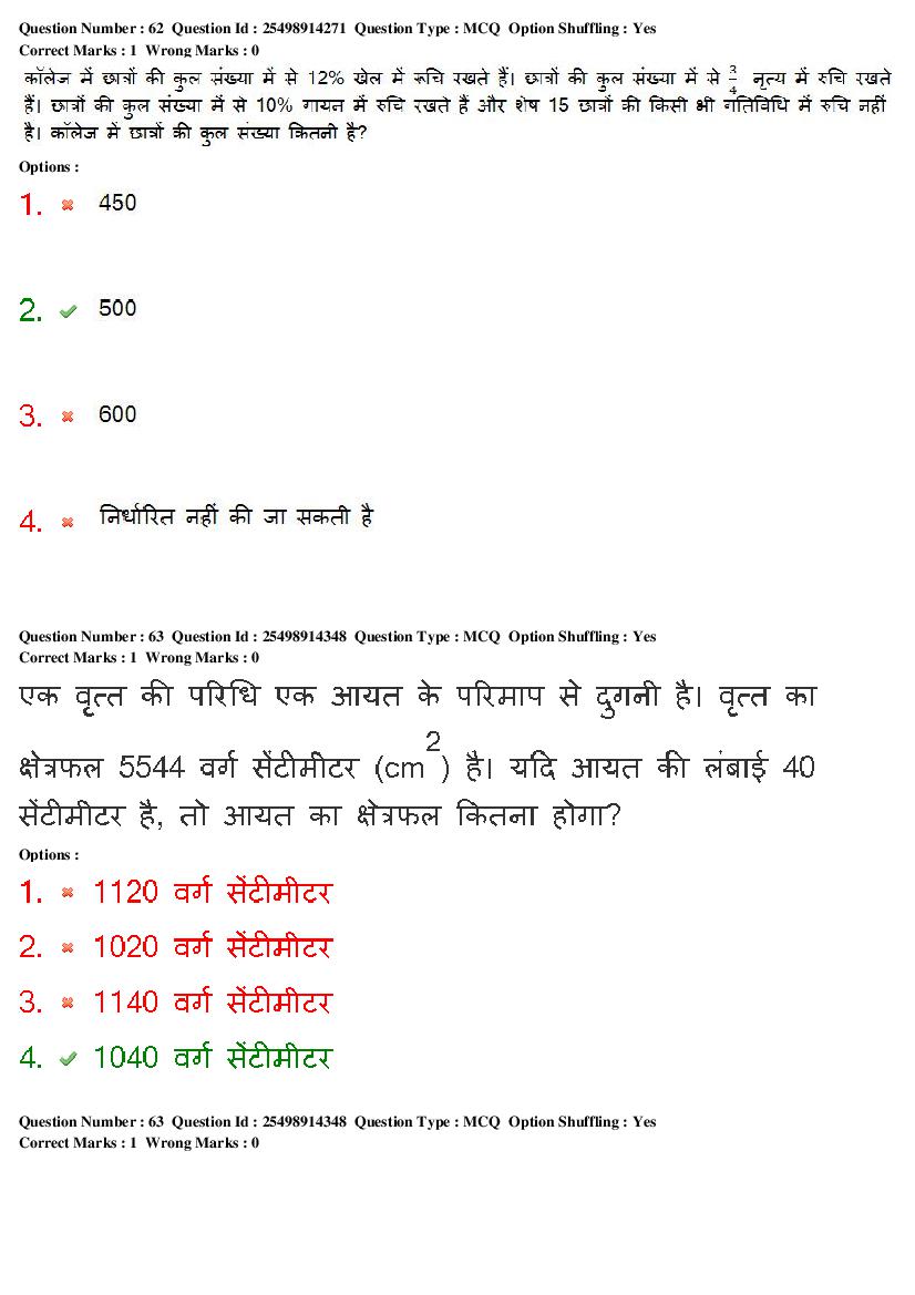 MP CPCT 2020 Question Papers PDF (22-23 Feb and 1 Mar 2020)