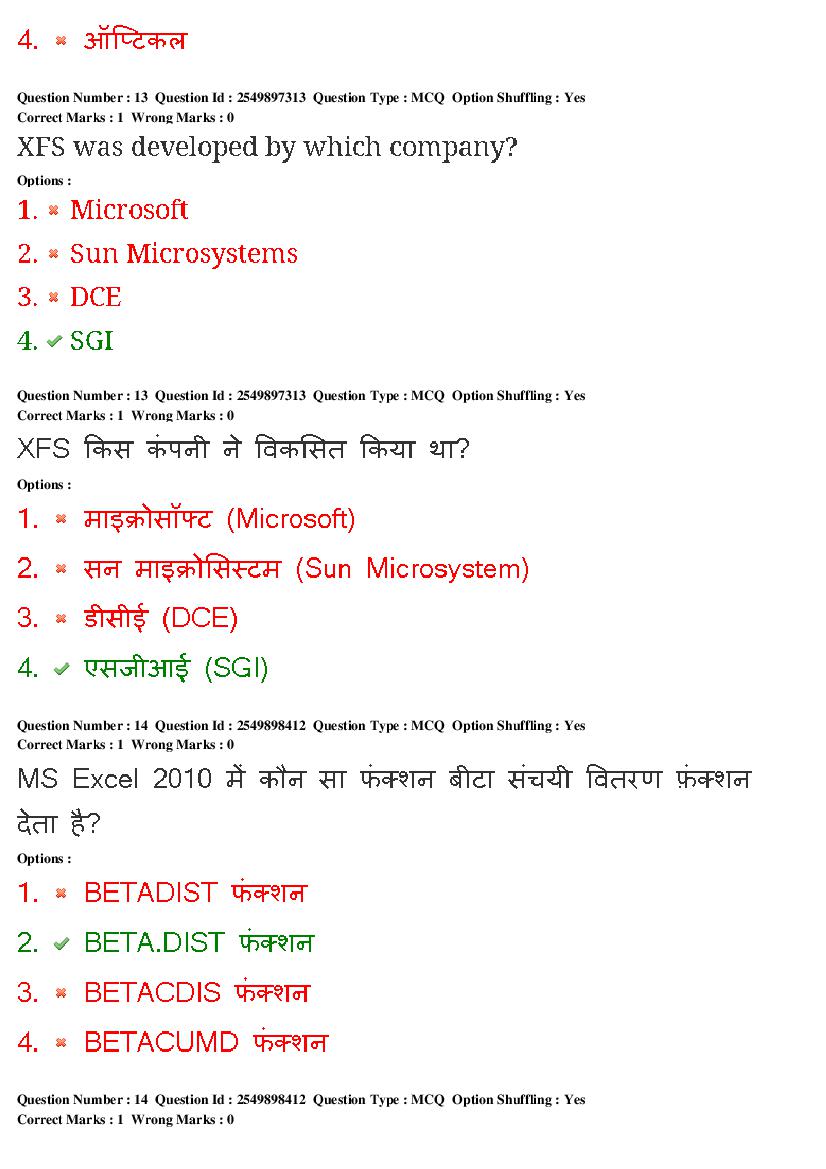 MP CPCT 2020 Question Papers PDF (22-23 Feb and 1 Mar 2020)