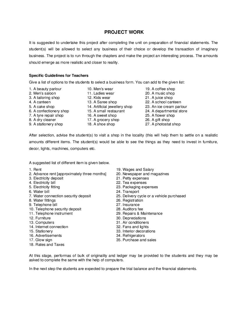 CBSE Syllabus For Class 11 Accountancy 2021 CBSE Study Group