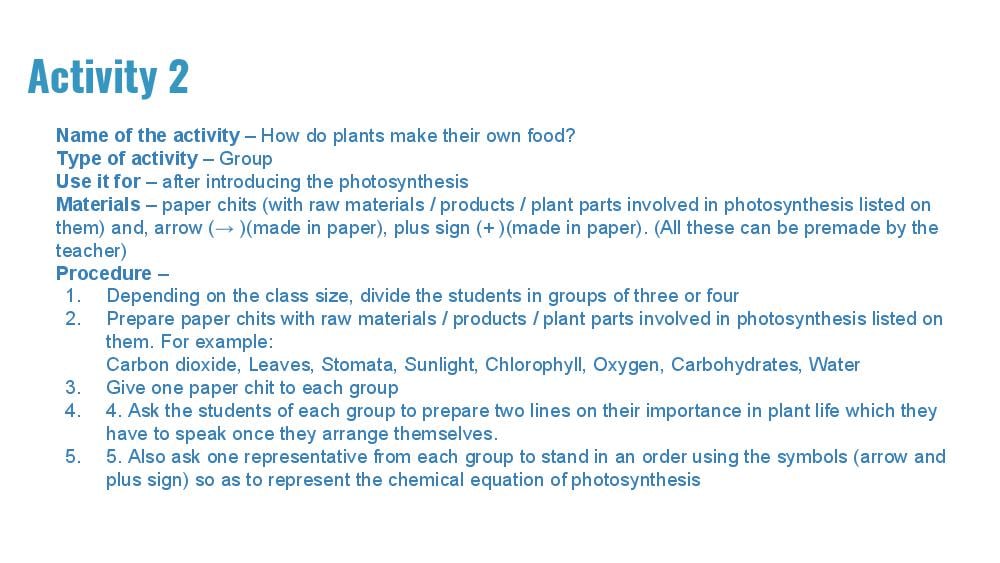 Teaching Material for Class 7 Biology – NCERT CBSE Handbook for Teachers
