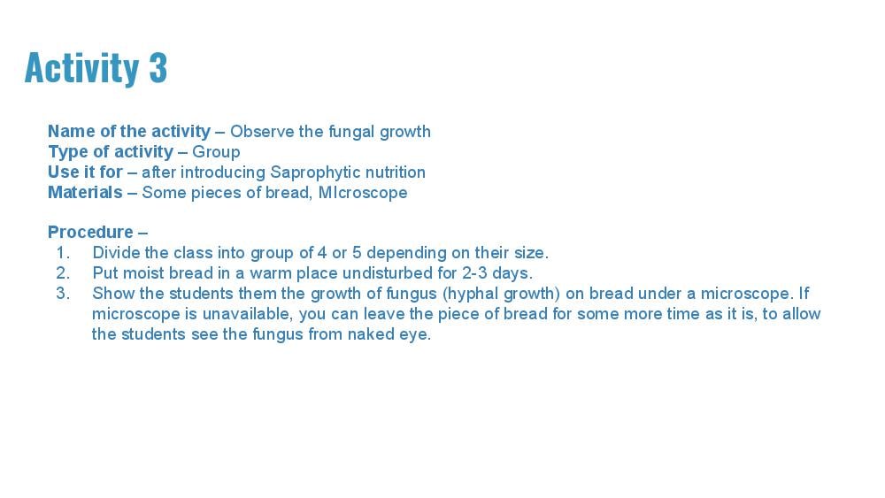 Teaching Material for Class 7 Biology – NCERT CBSE Handbook for Teachers