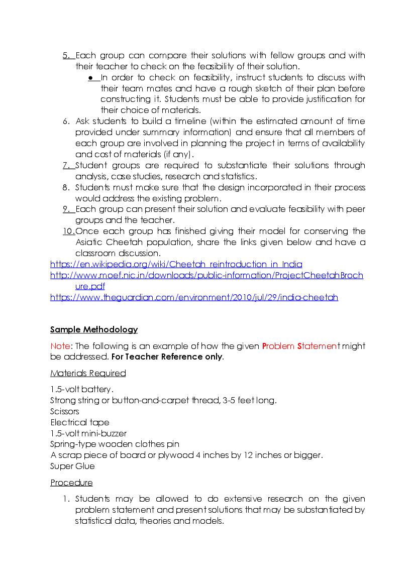 Teaching Material for Class 6 Biology – NCERT CBSE Handbook for Teachers