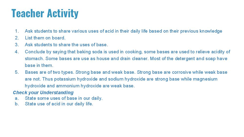 Teaching Material for Class 7 Chemistry – NCERT CBSE Handbook for Teachers