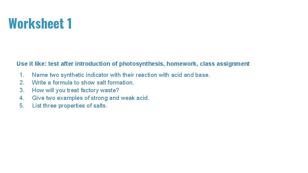 Teaching Material for Class 7 Chemistry – NCERT CBSE Handbook for Teachers