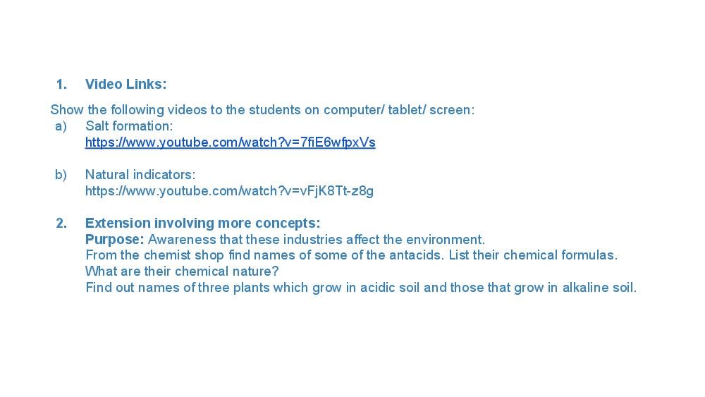 Teaching Material for Class 7 Chemistry – NCERT CBSE Handbook for Teachers