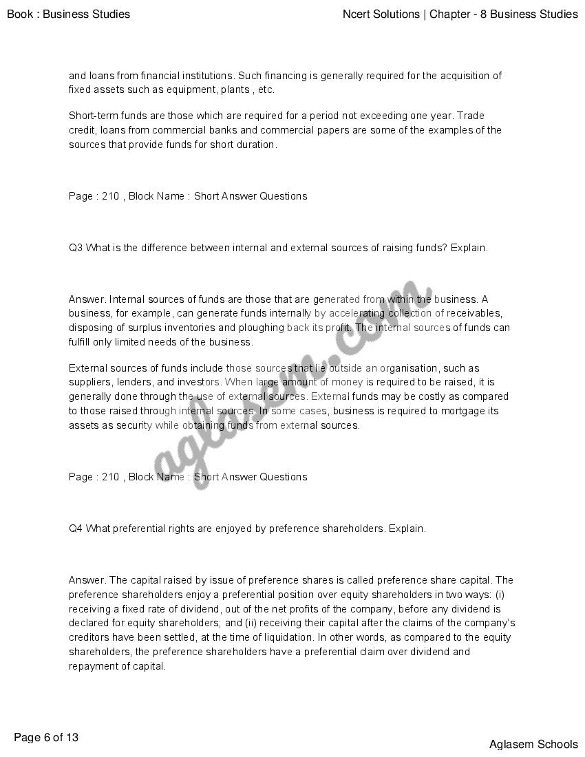 class 11 business studies chapter 8 case study questions